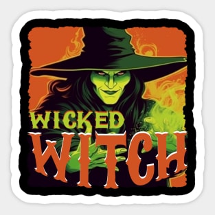 Wicked  Witch Sticker